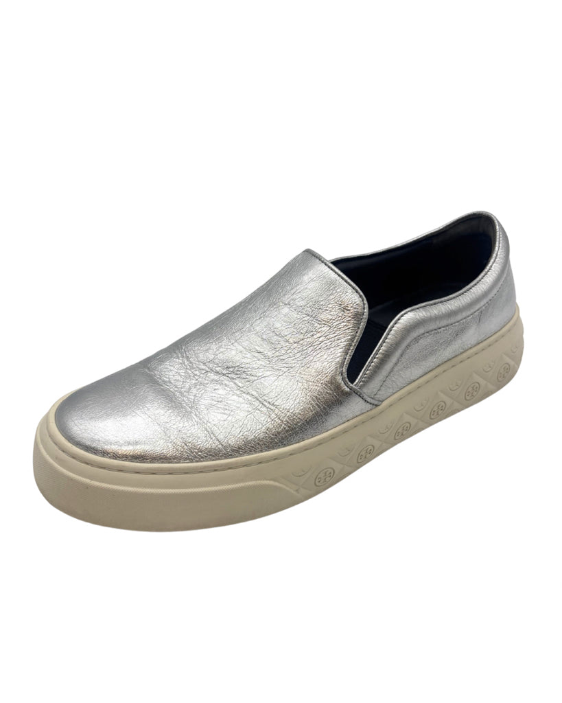 Tory Burch Size 11 Silver Shoes