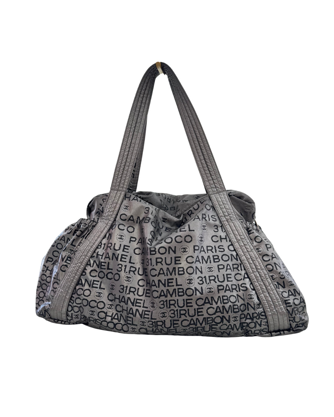 Chanel Silver Rue Cambon Bag