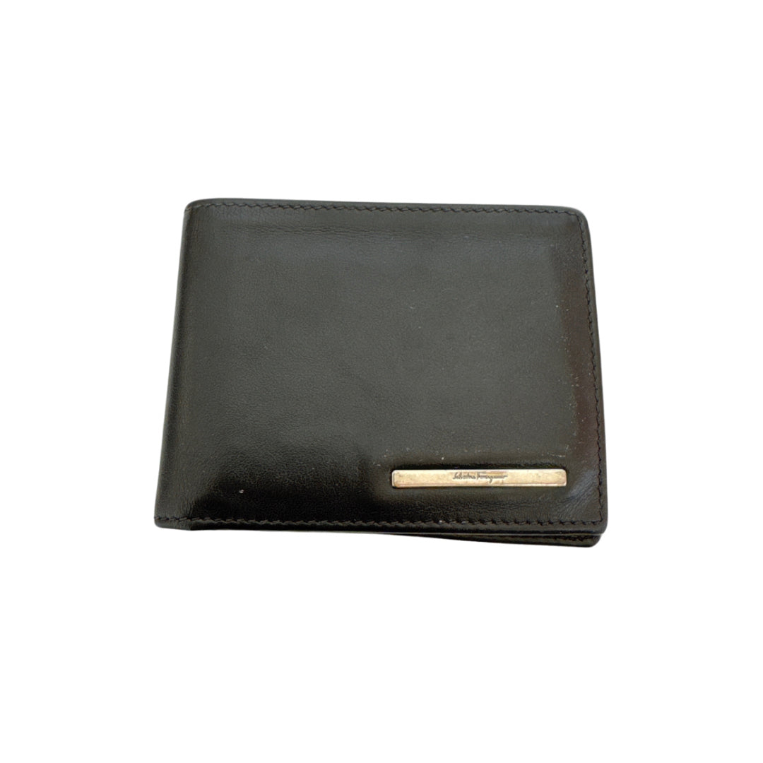 Salvatore Ferragamo Black Wallet