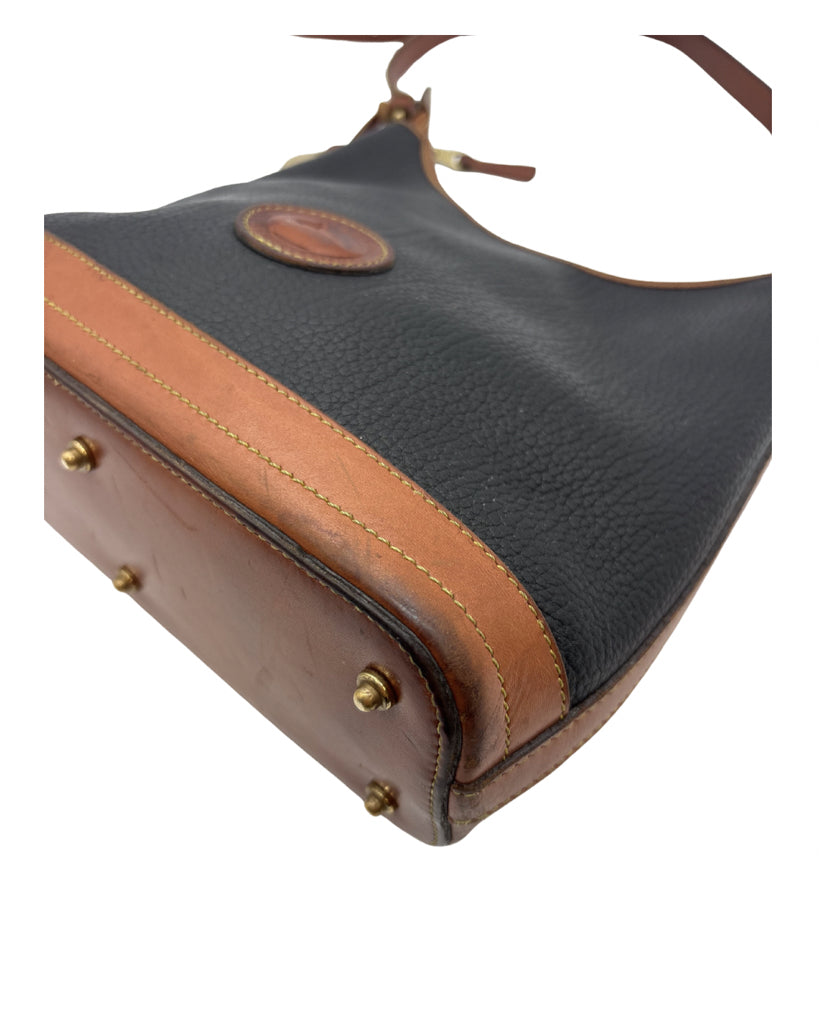 Dooney &  Bourke Black and Brown Purse