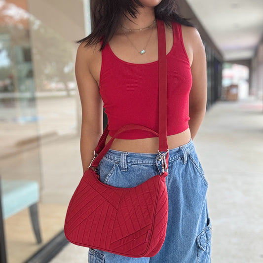 Vera Bradley Red Quilted Purse