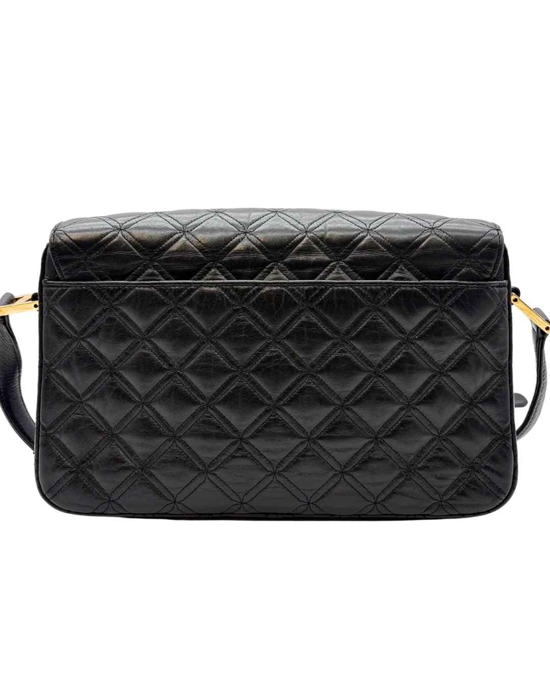 MCM Black Quilited Crossbody