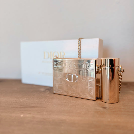 Christian Dior Gold Cosmetics Case