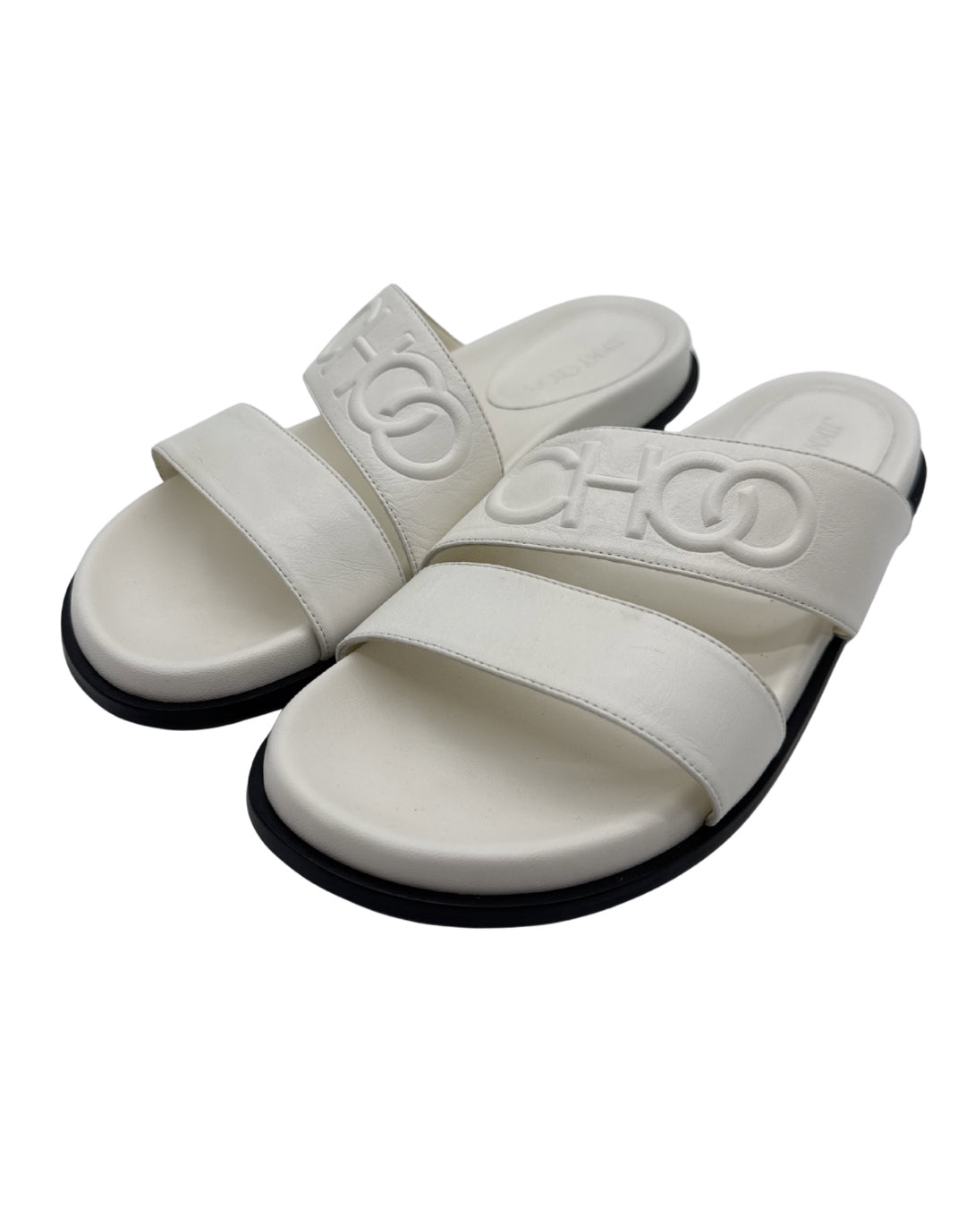 Jimmy Choo Size 40 Nappa Choo Sandals