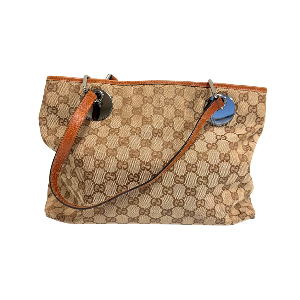 Gucci Monogram Canvas Tote