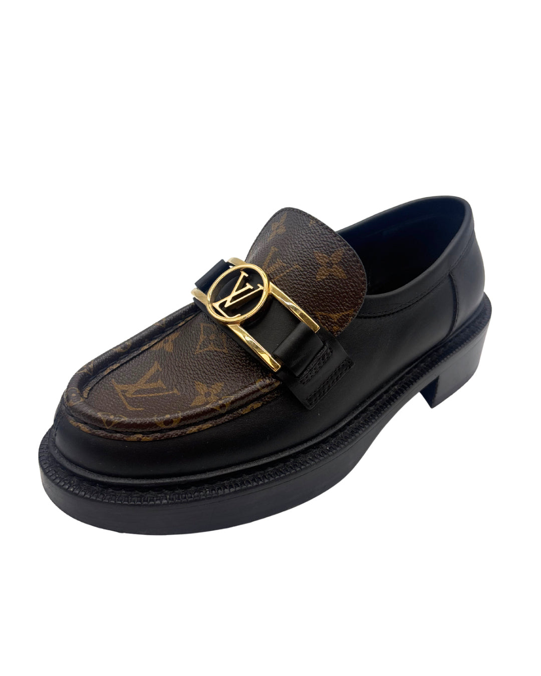 Louis Vuitton Size 37 (US 6.5) Academy Loafers