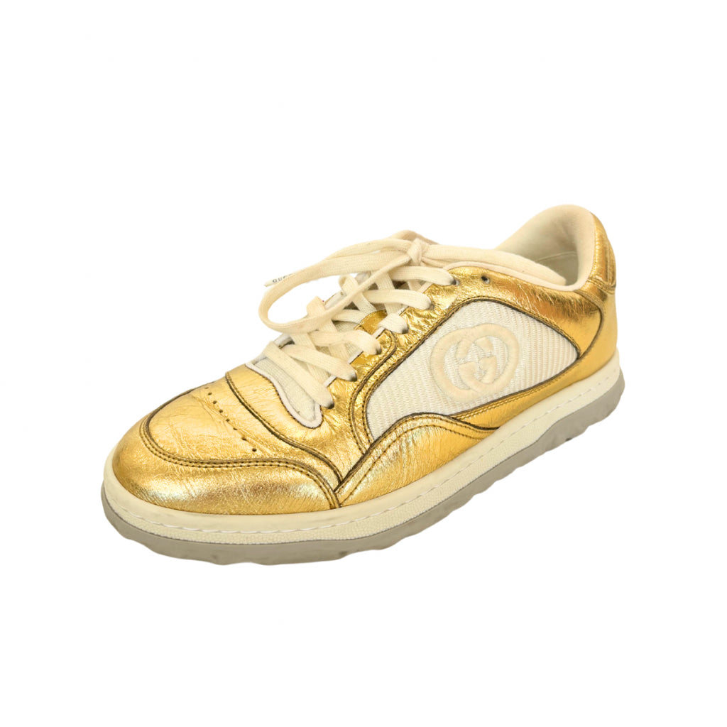 Gucci Size 36.5 Gold Shoes