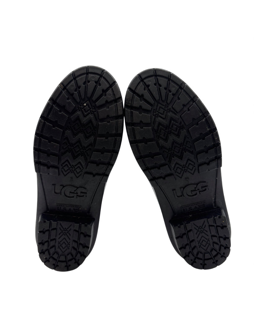 UGG Size 6 Black Rain Boots