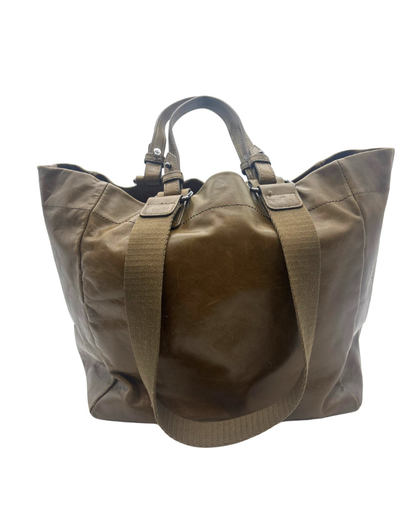 Botkier Olive Leather Tote