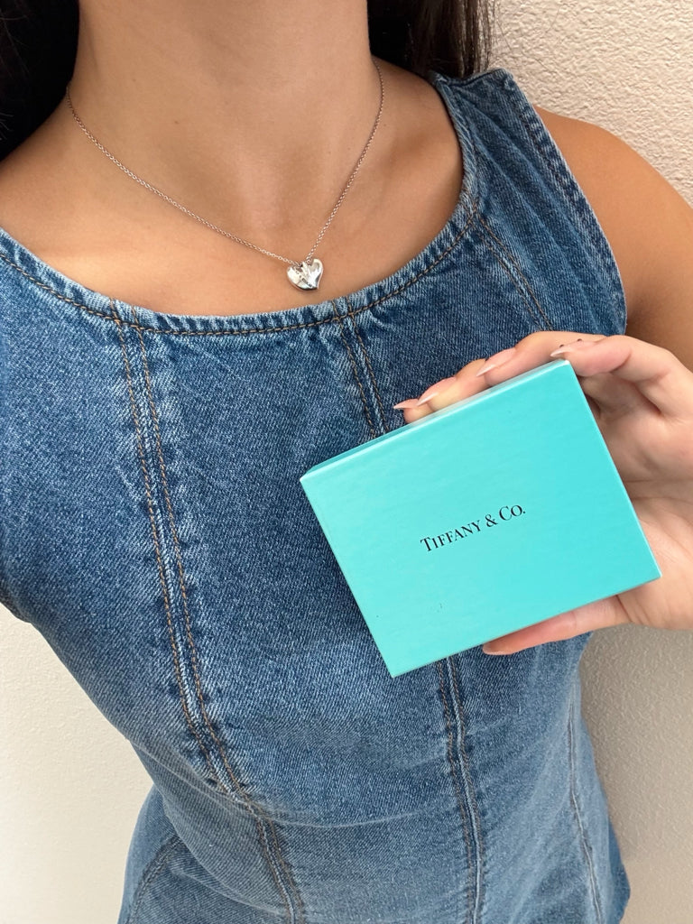 Tiffany & Co. Silver Heart Necklace