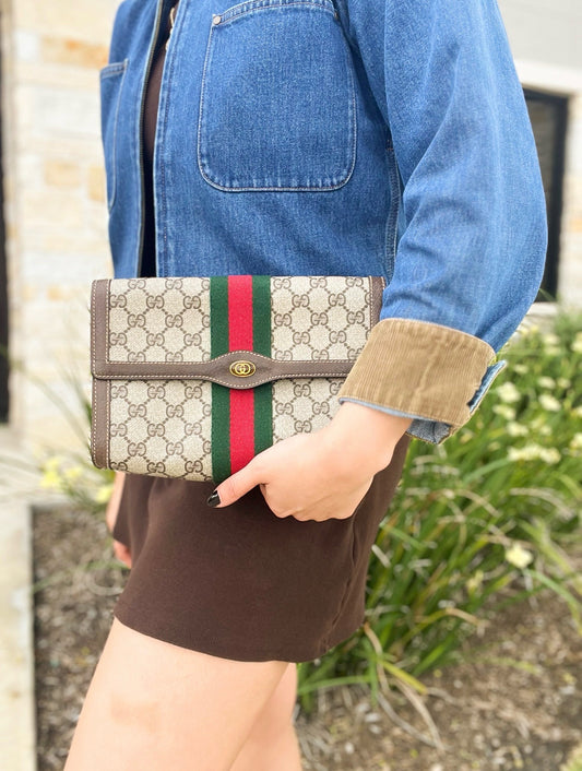 Gucci Monogram Pouch
