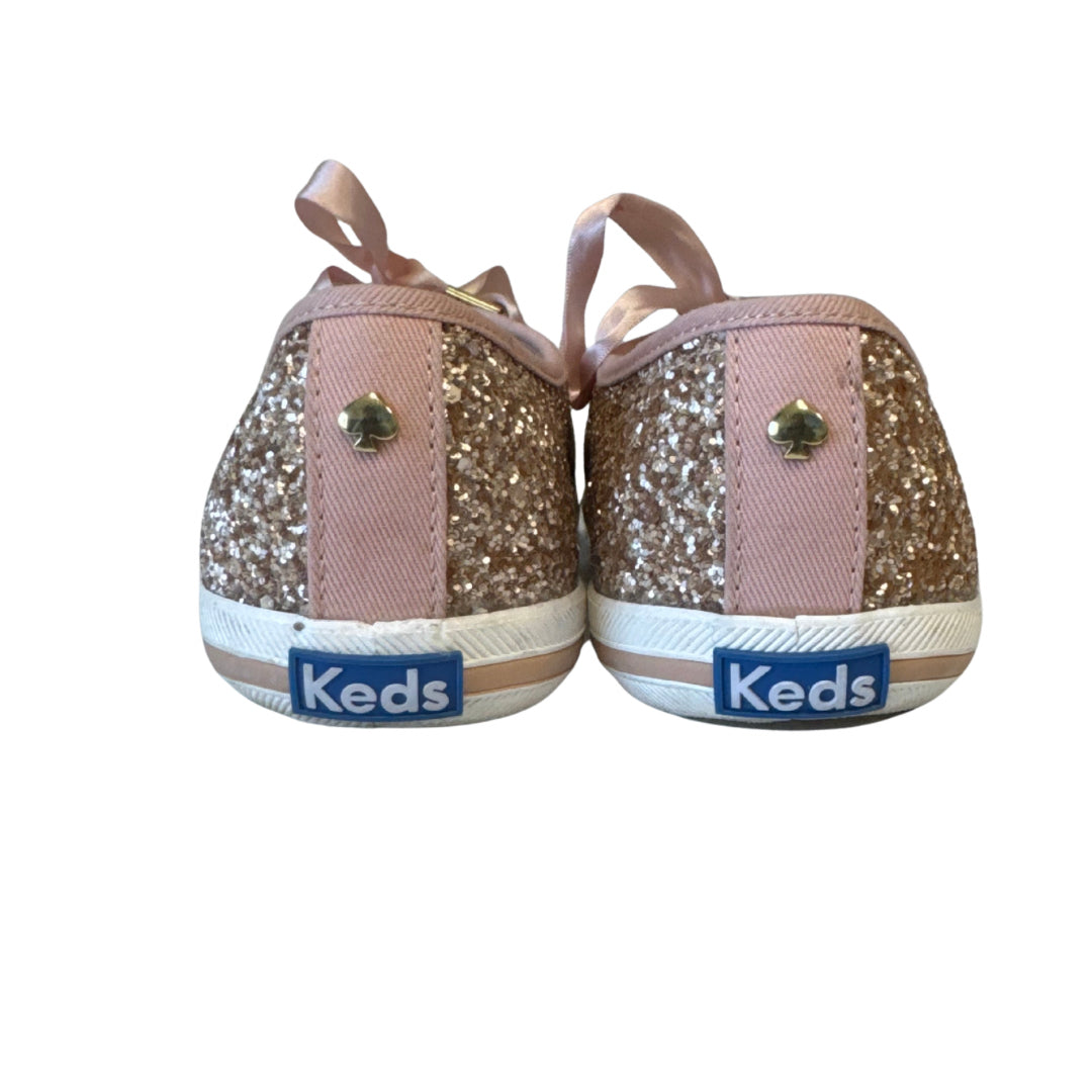 Keds Size 7 Pink Glitter Sneakers