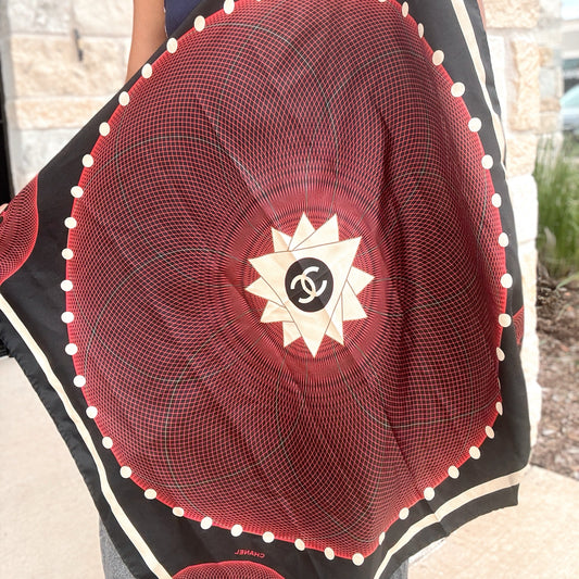Chanel Silk Scarf