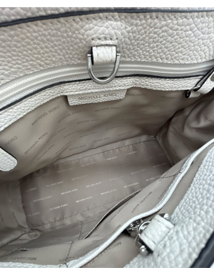 Michael Kors Black & White Floral Bag