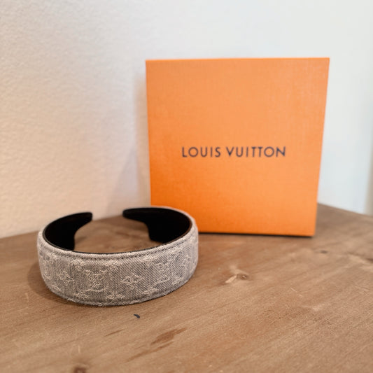 Louis Vuitton Denim Headband