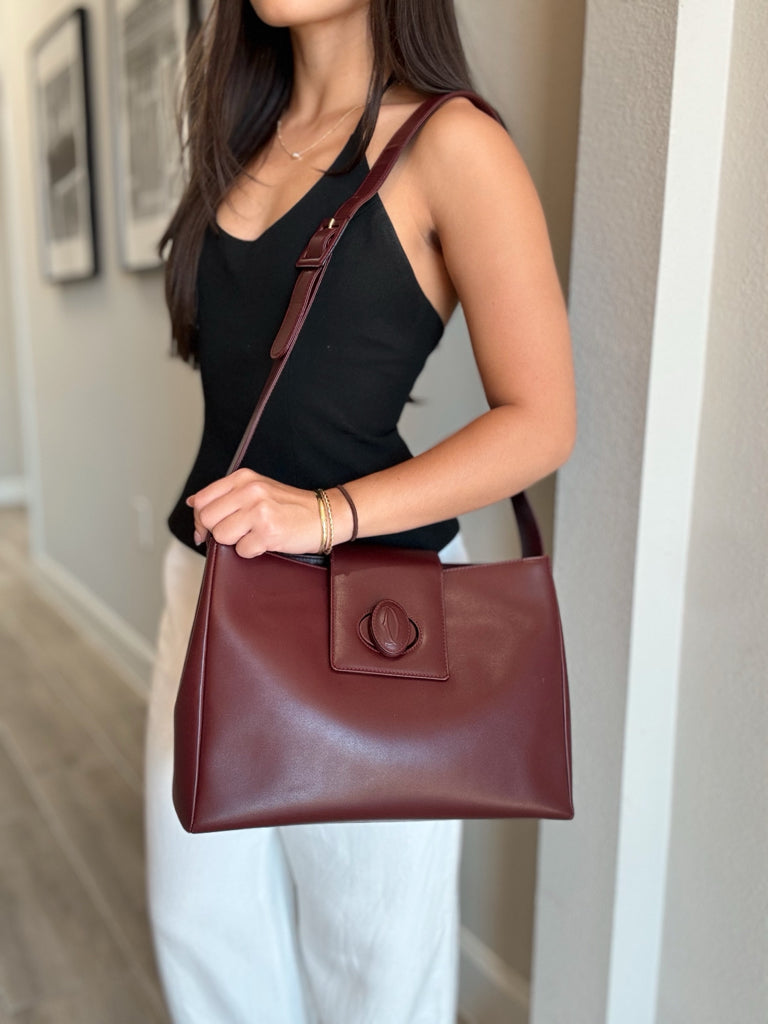 Cartier Turnlock Shoulder Bag