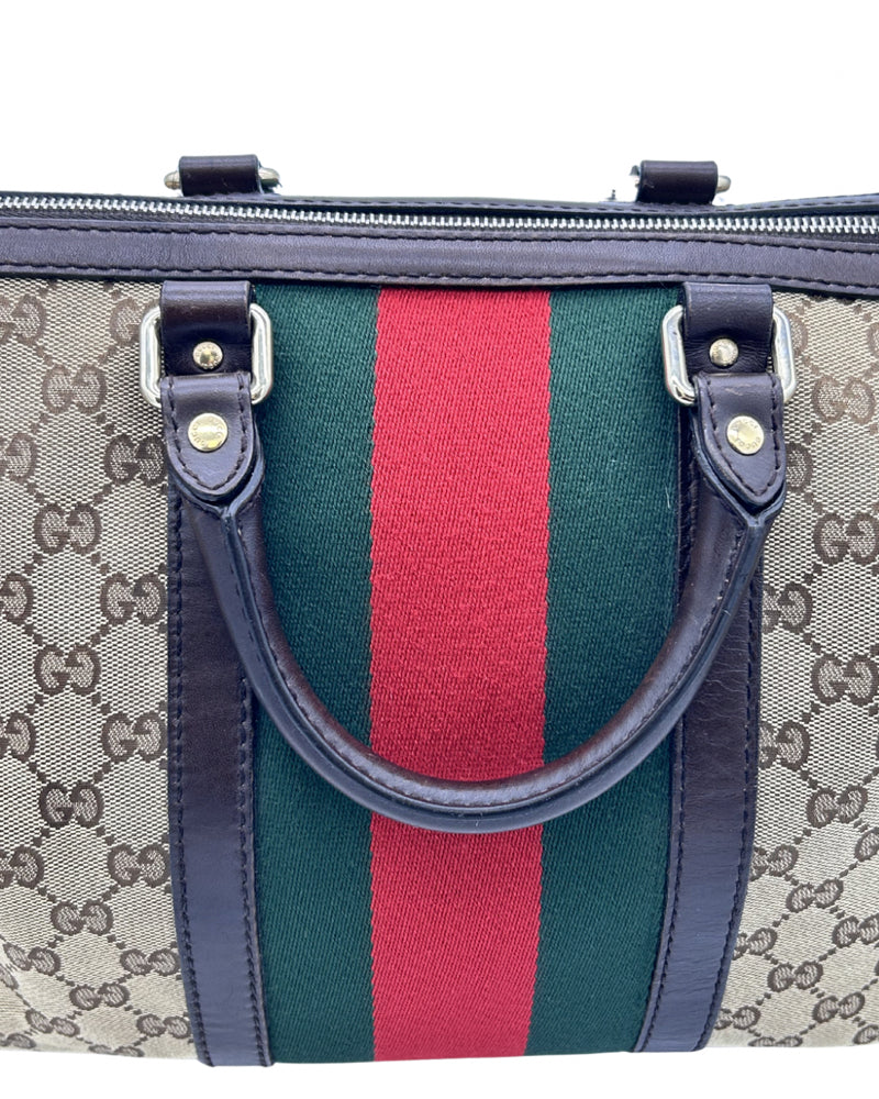 Gucci Canvas Boston