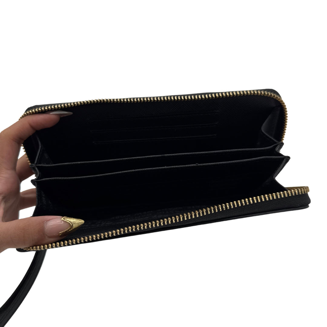 Kate Spade Black Zip Wallet