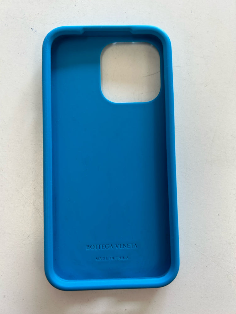 BOTTEGA VENETA Blue Phone Case