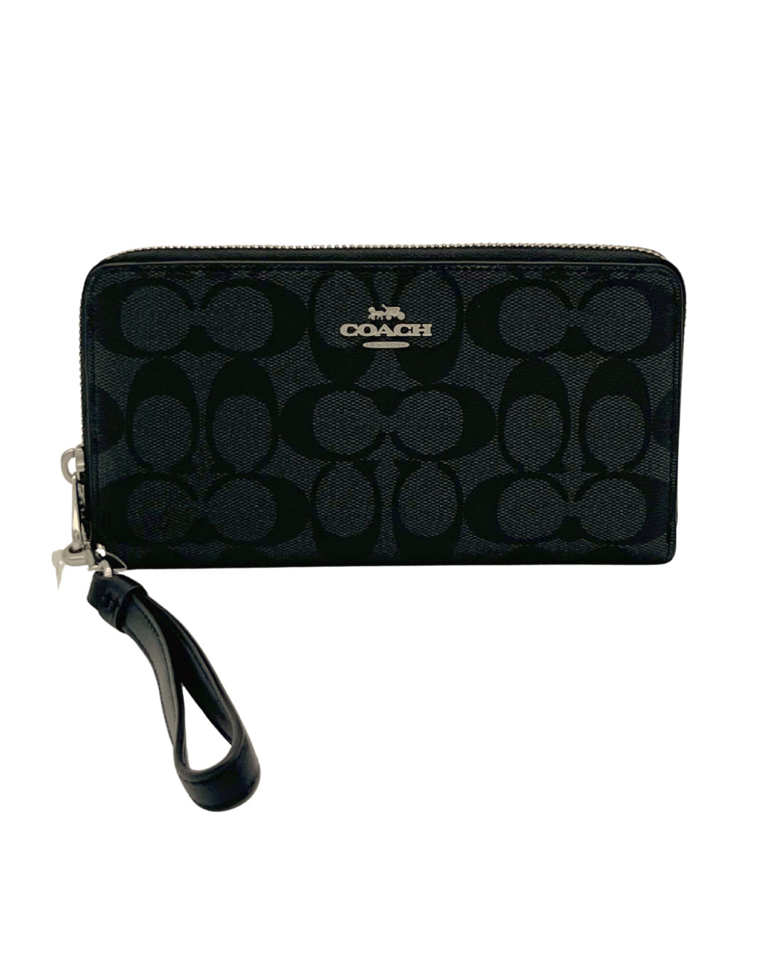 Coach Black Monogrammed
