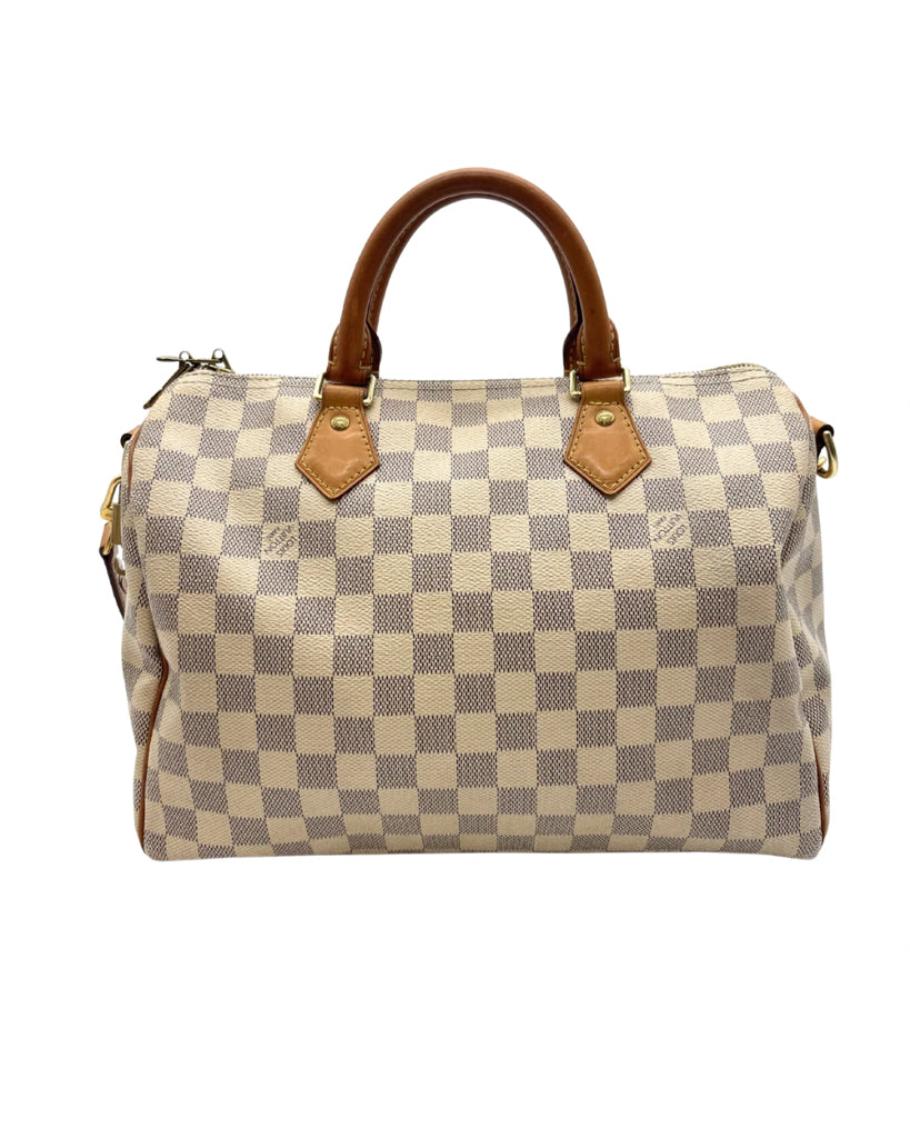 Louis Vuitton Speedy Bandouliere 30 Damier Azur
