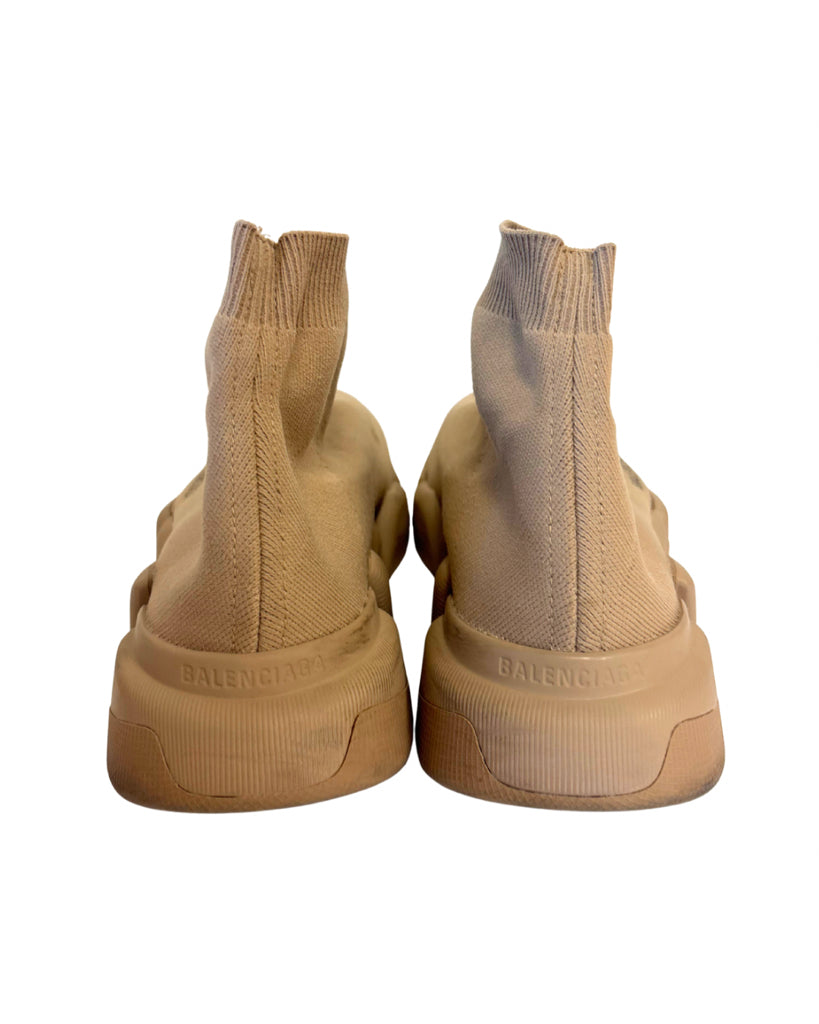 Balenciaga Size 39 Tan Speed Shoes