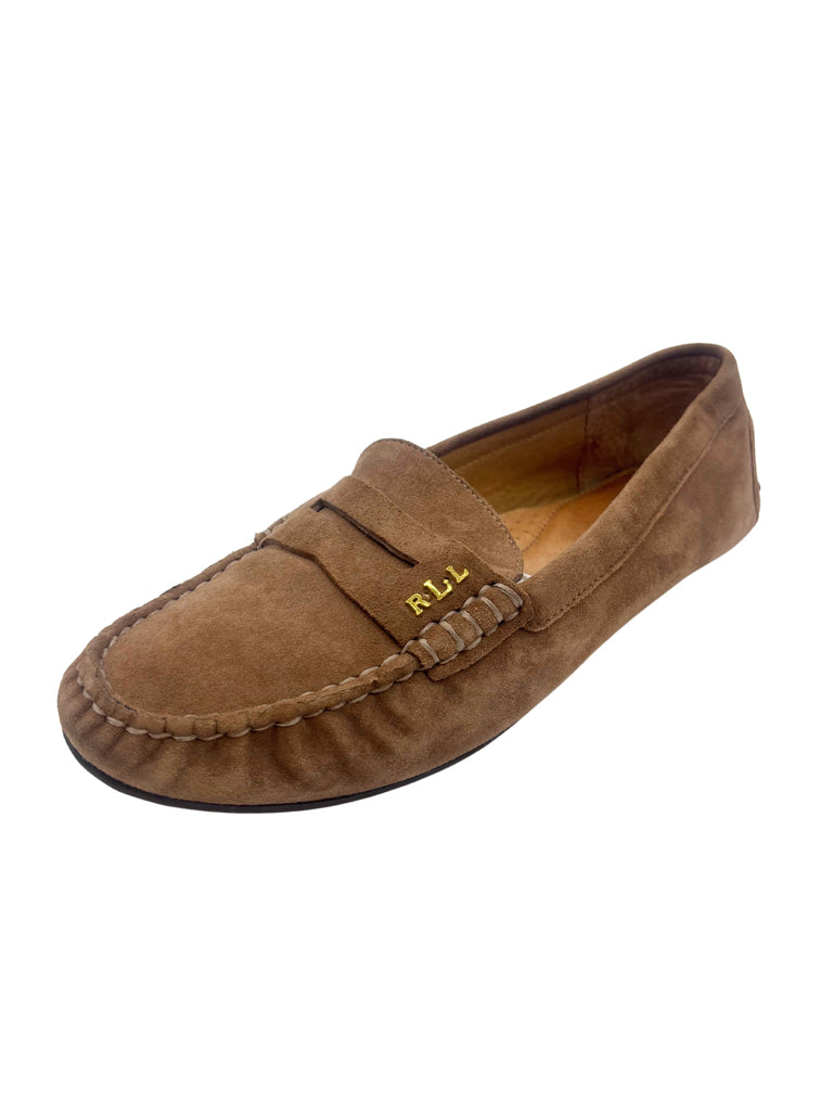 Ralph Lauren Size 8.5 Brown Loafers