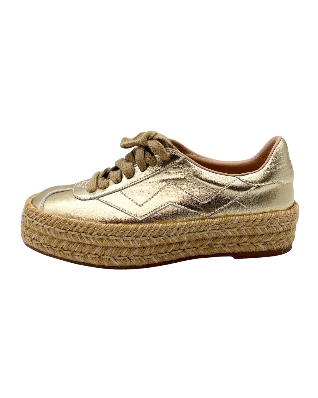 Stuart Weitzman Sneaker Espadrille Platforms