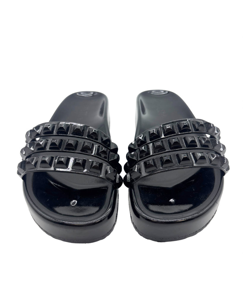 Carmen Sol Size 6 Black Platforms