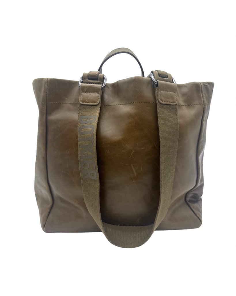 Botkier Olive Leather Tote