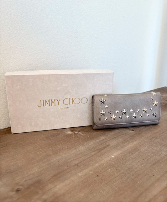 Jimmy Choo Nino Star Studded Envelope Wallet
