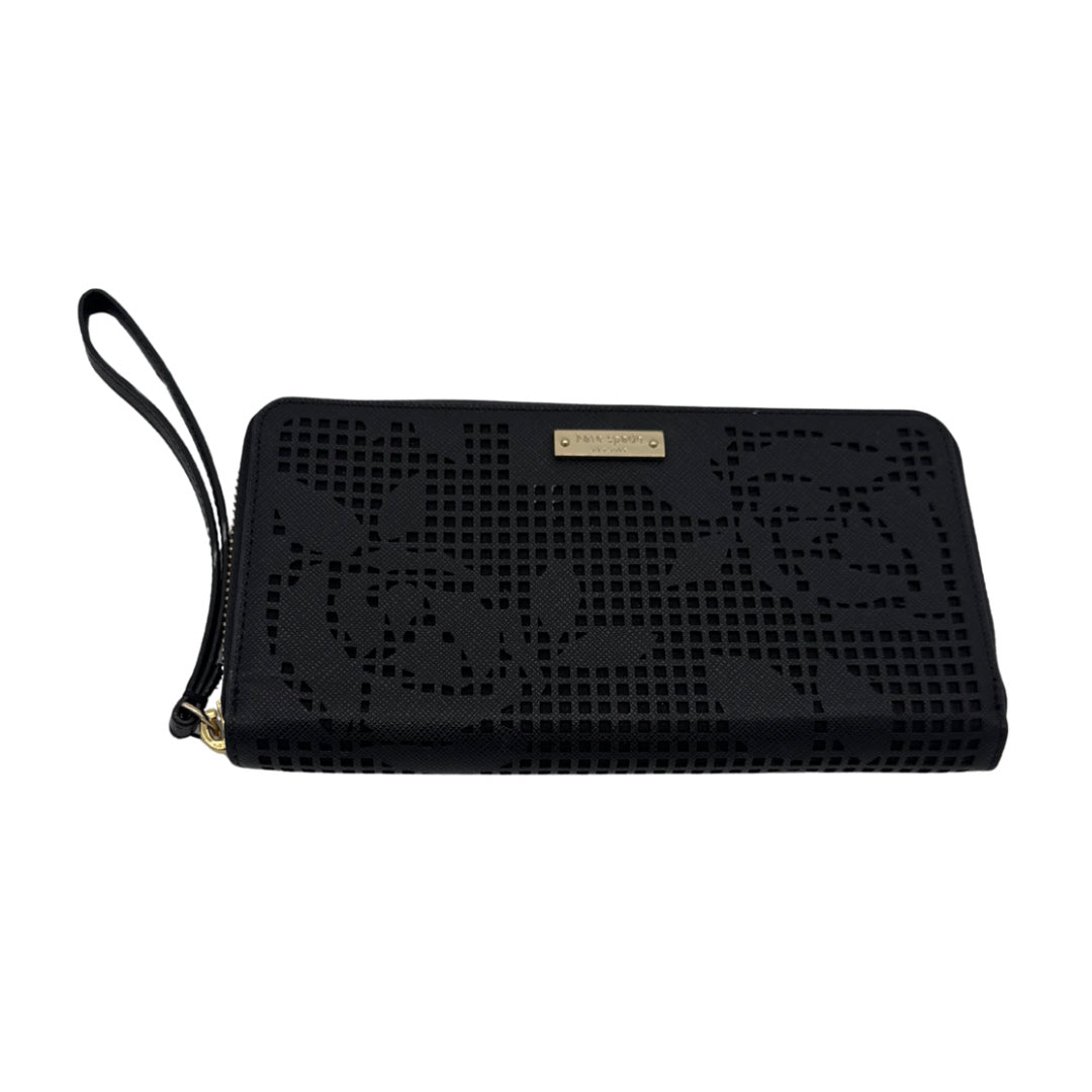 Kate Spade Black Zip Wallet