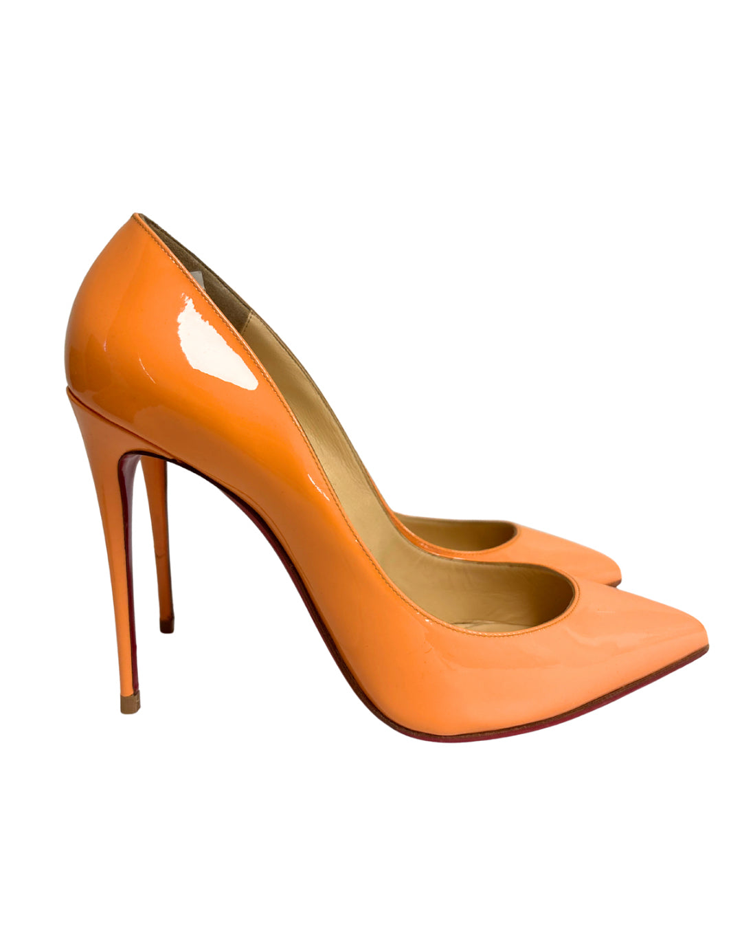 Christian Louboutin Size 42 Orange Heels
