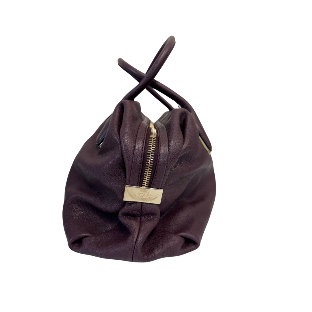 Tods Purple Purse