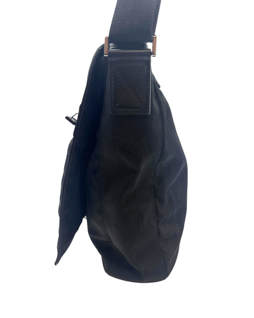 Gucci Nylon Crossbody Messenger Bag