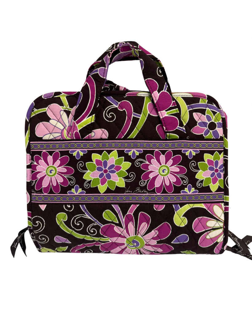 Vera Bradley Brown Travel Pouch