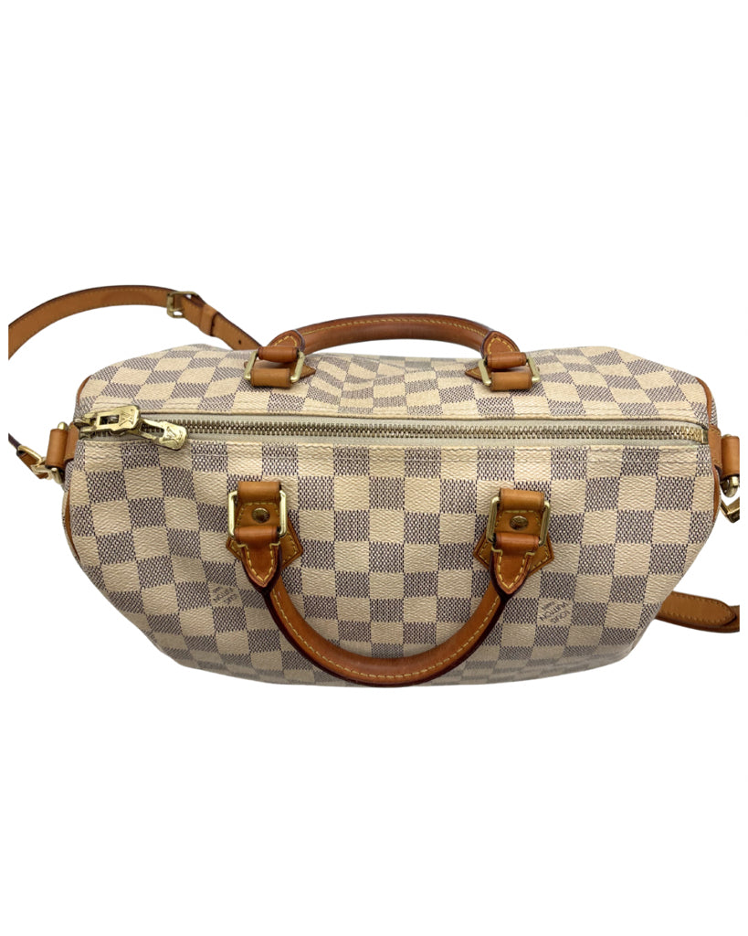 Louis Vuitton Speedy Bandouliere 30 Damier Azur