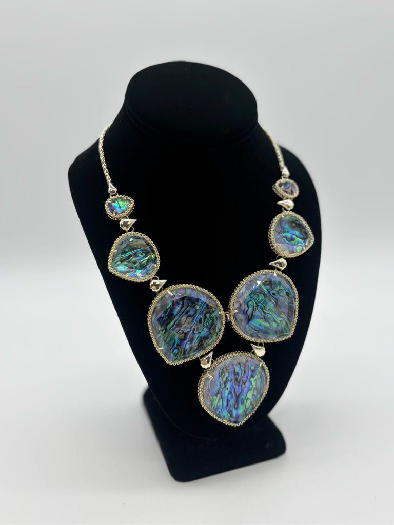 Kendra Scott Abalone Rebecca Necklace