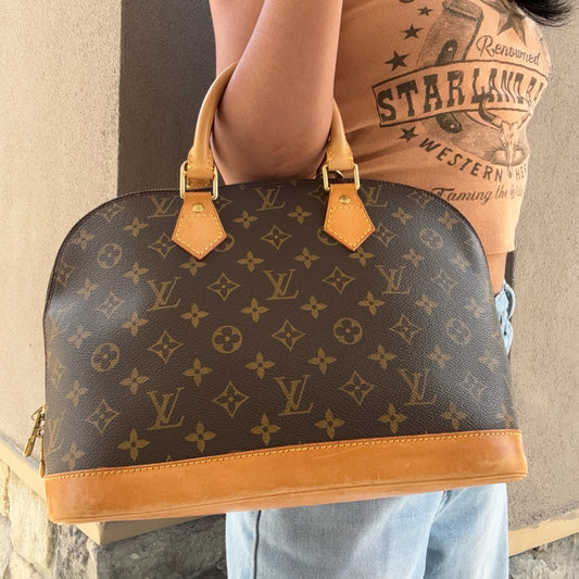 **RECENT MARKDOWN** Louis Vuitton Monogram Alma PM