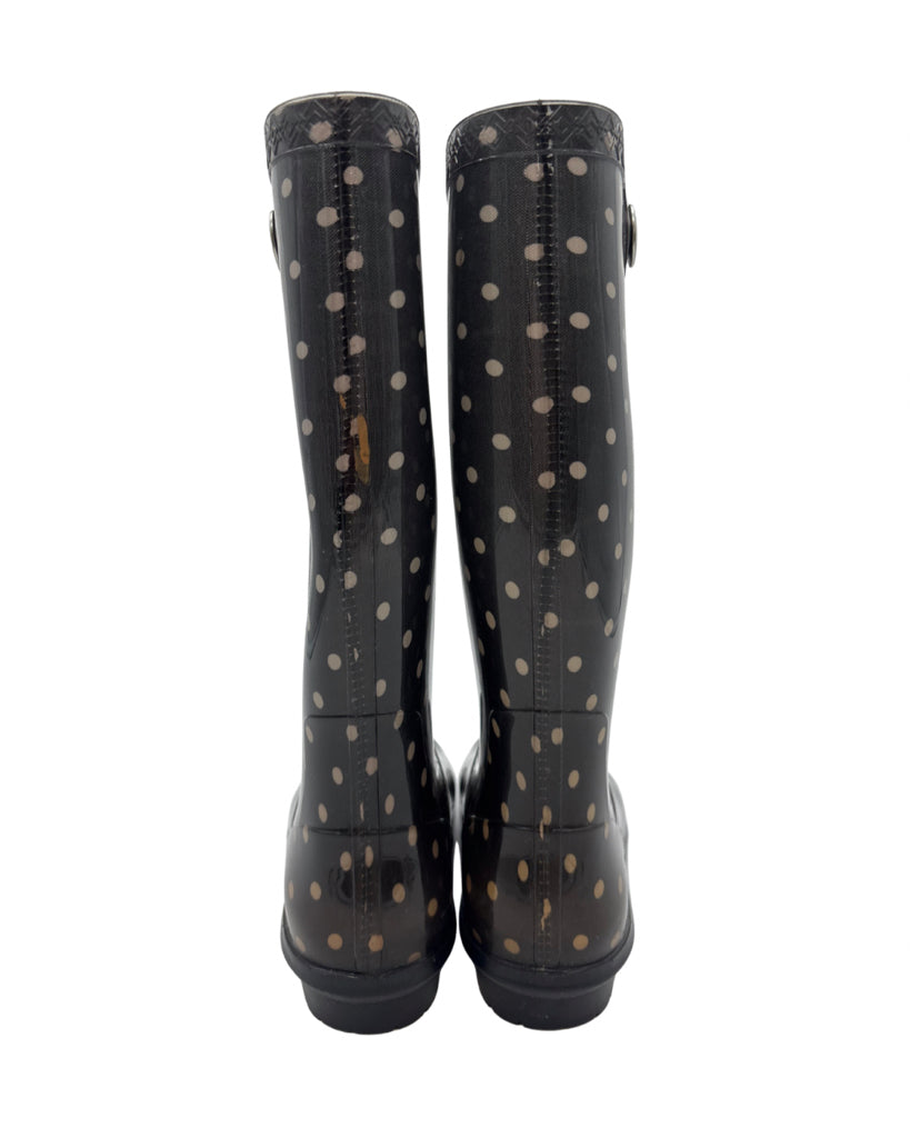 UGG Size 6 Black Rain Boots