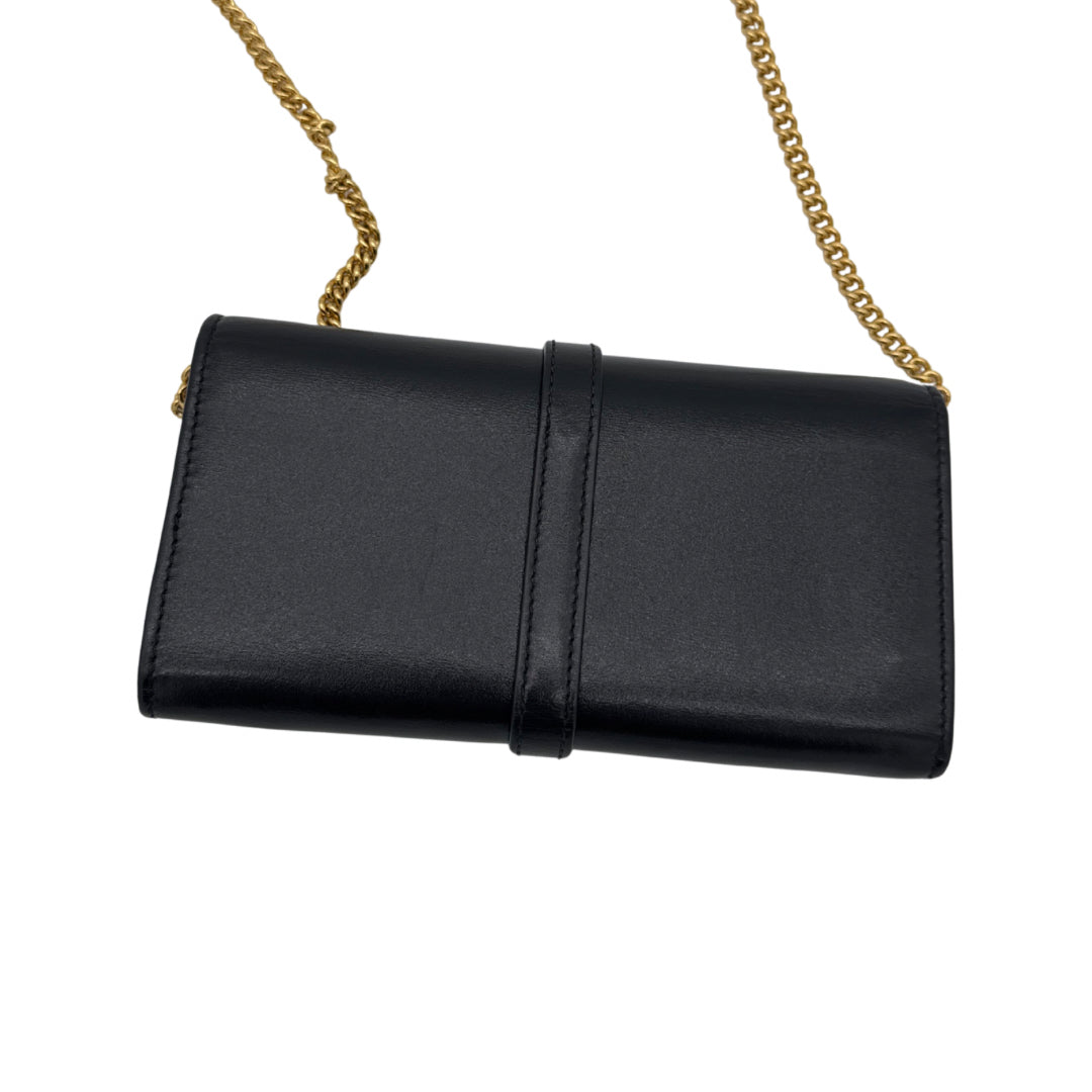 Gucci Black Wallet On Chain