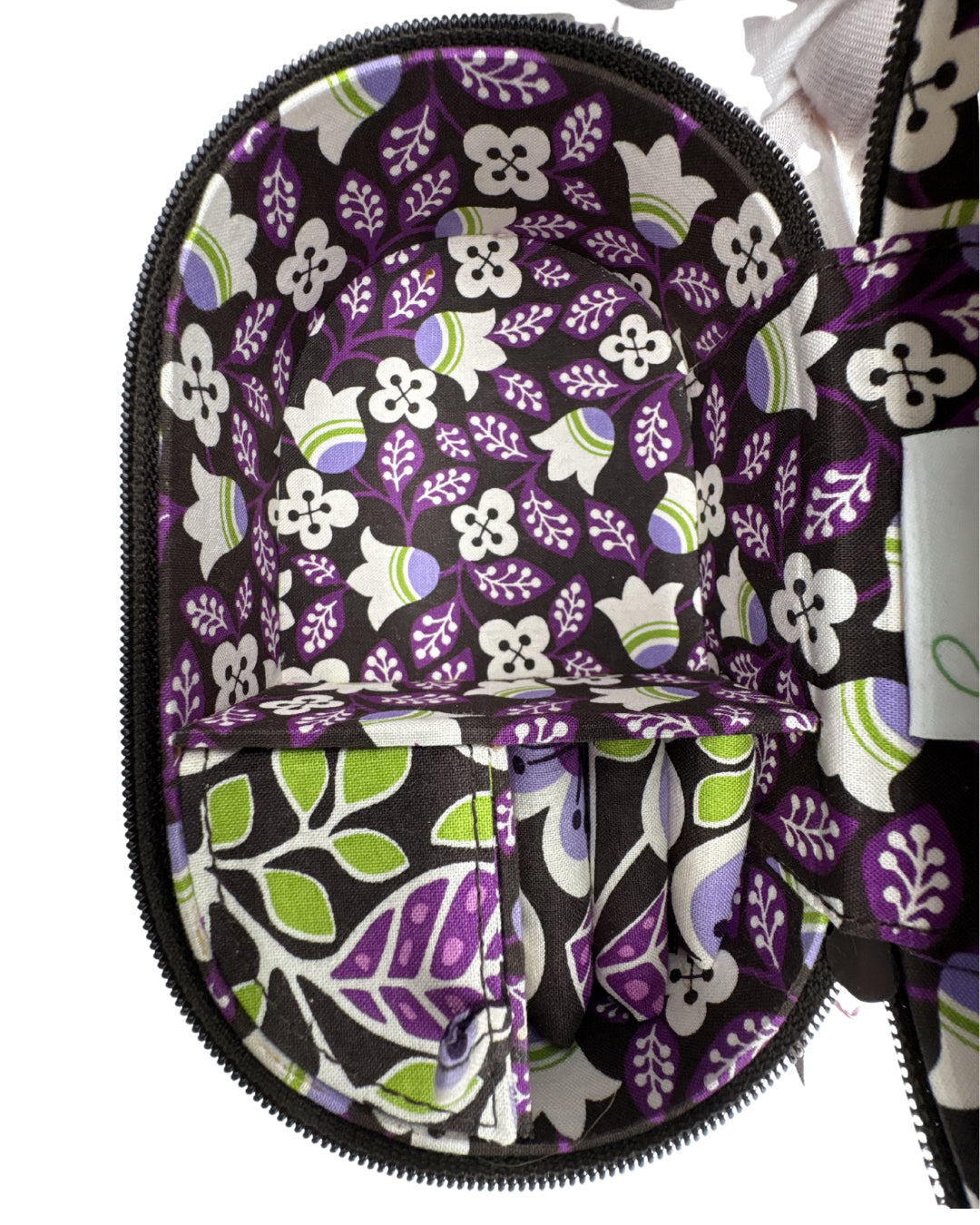 Vera Bradley brown and purple Purse