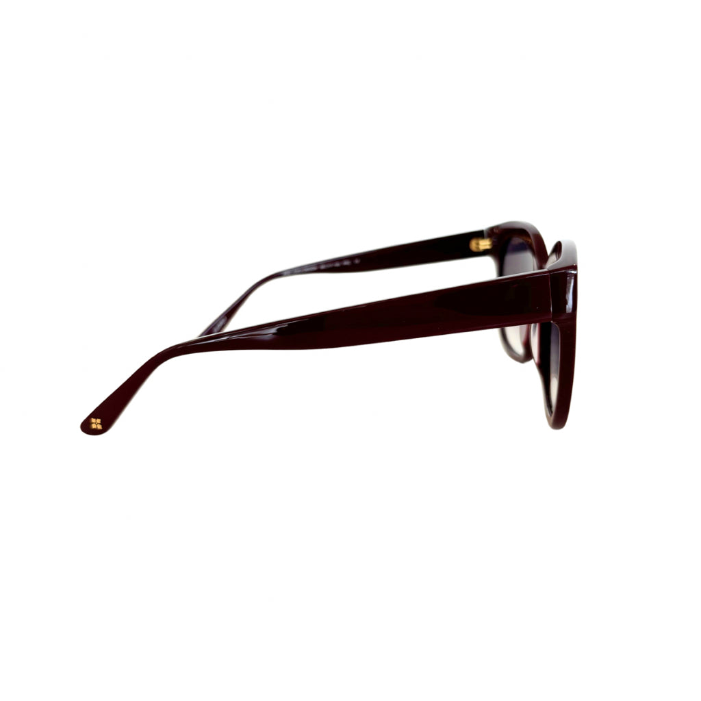 Patricia Nash Maroon Audrey Sunglasses