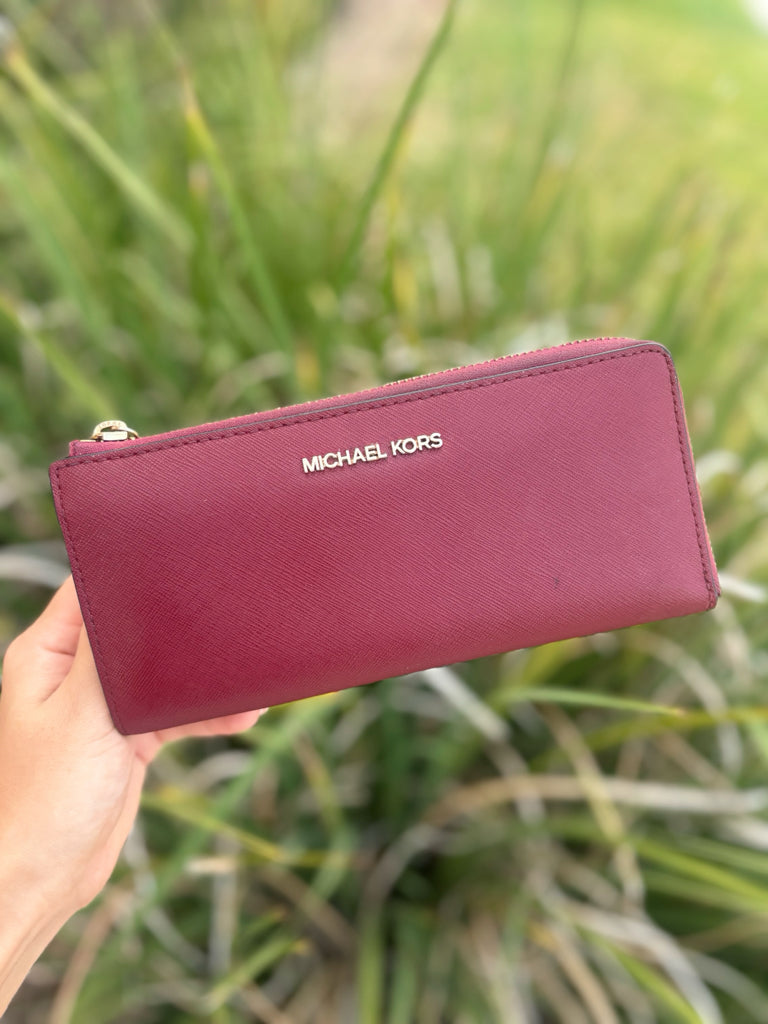 Michael Kors Maroon Wallet