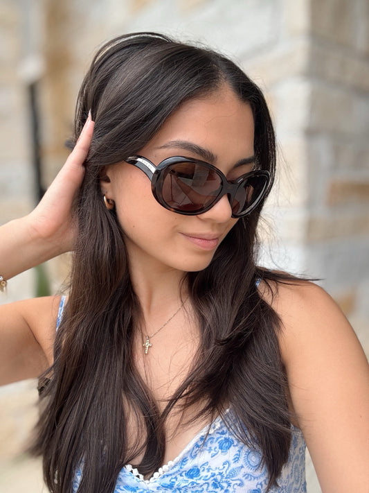 Prada Tortoise Shell Sunglasses