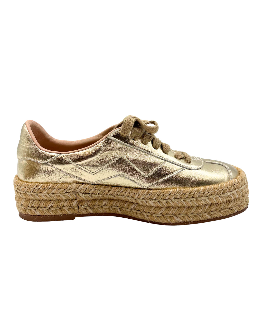 Stuart Weitzman Sneaker Espadrille Platforms