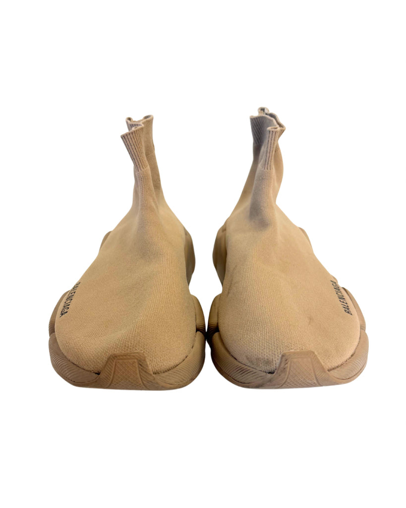 Balenciaga Size 39 Tan Speed Shoes