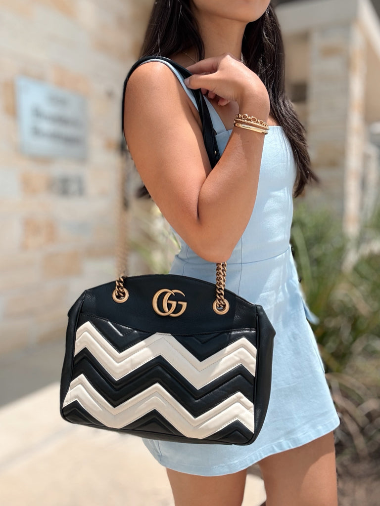 Gucci Marmont Cheveron Purse