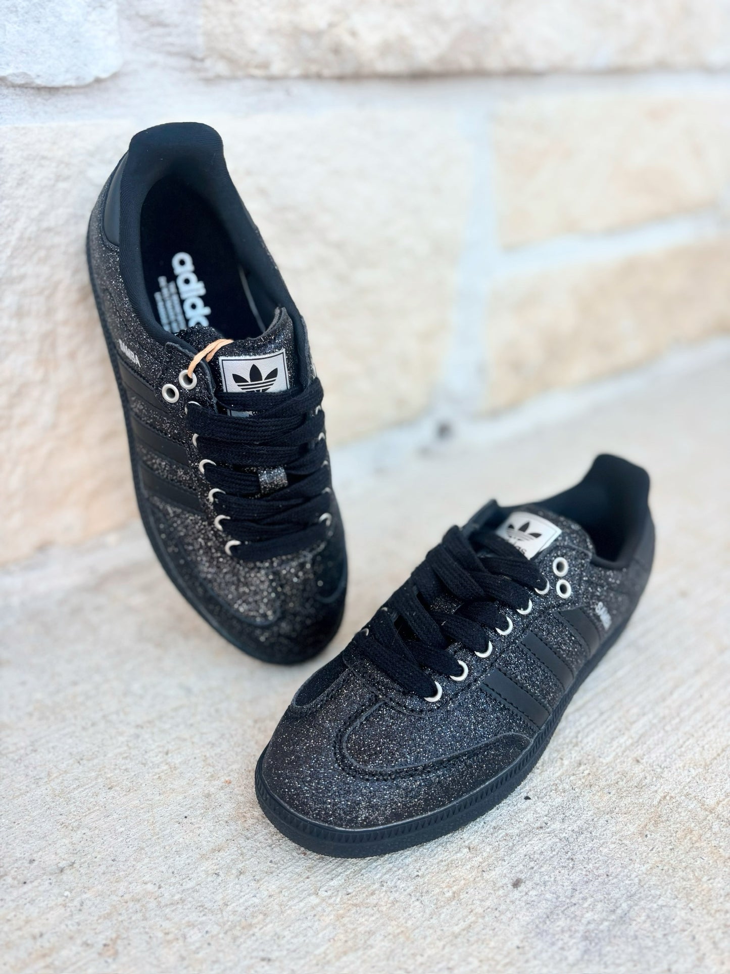 Adidas Size 4.5 Black Sneakers