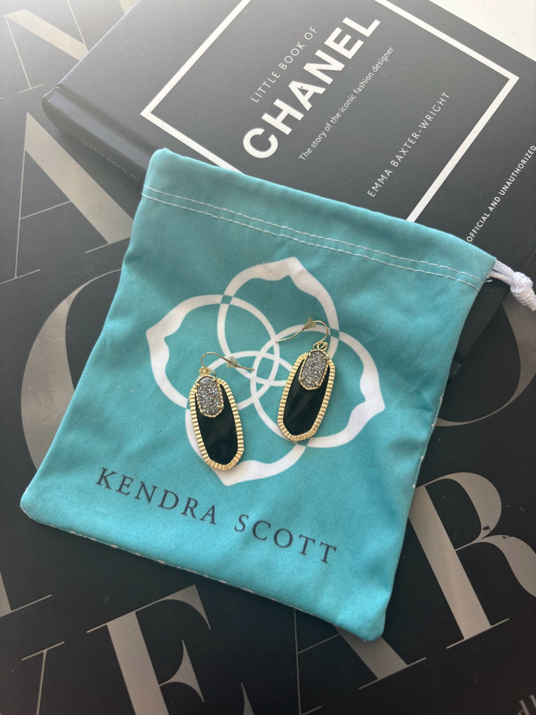 Kendra Scott Black Earrings